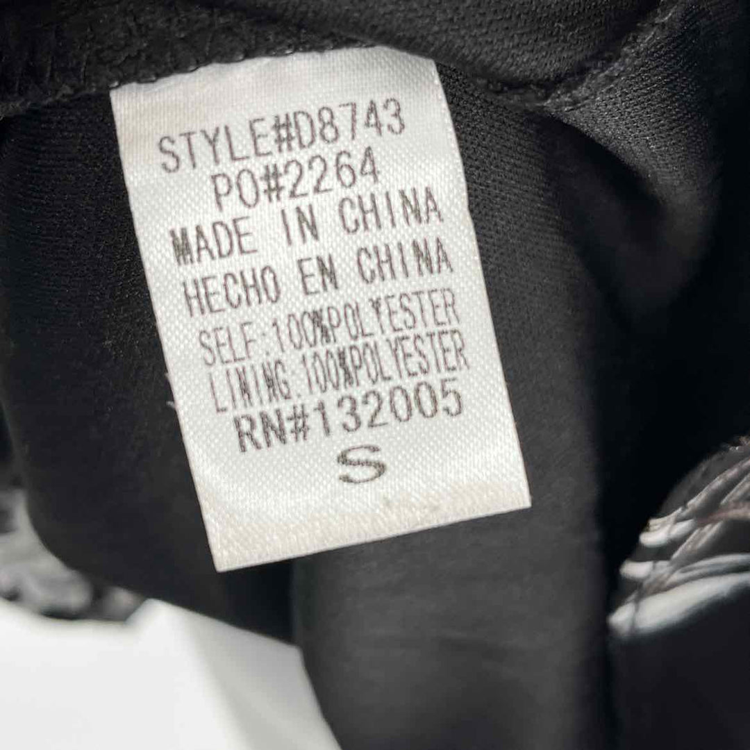 Size S ENTRO Black Dress