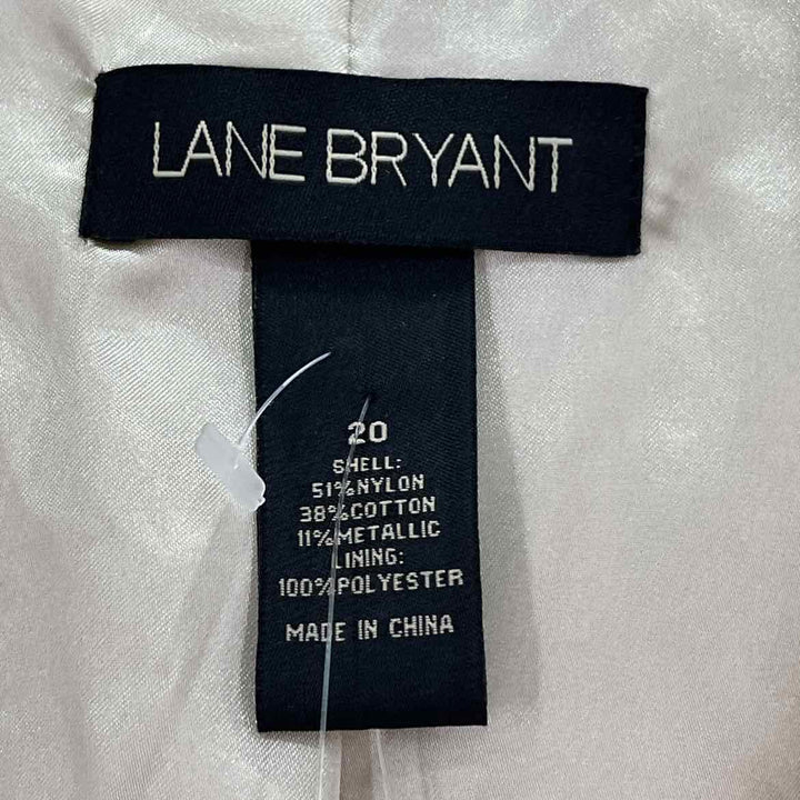 Size 20 LANE BRYANT Gold Jacket
