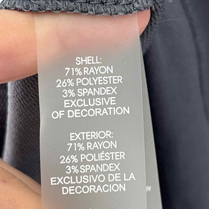 Size M Calvin Klein Gray Knit Dress