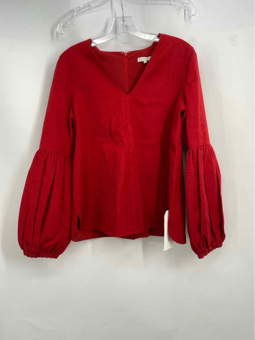 Size S ANN MASHBURN Red Shirt
