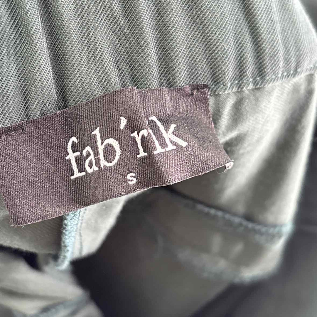 Size S FABRIK Forest Green Pants