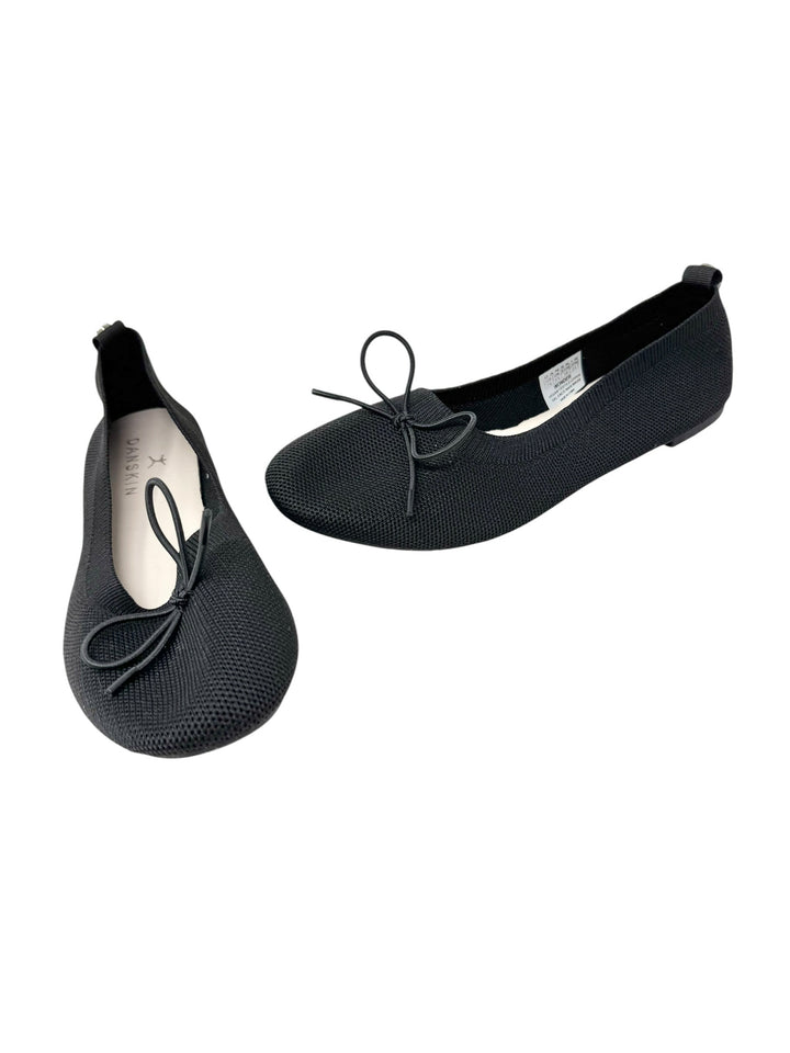 Shoe Size 7.5 Danskin Black Flats