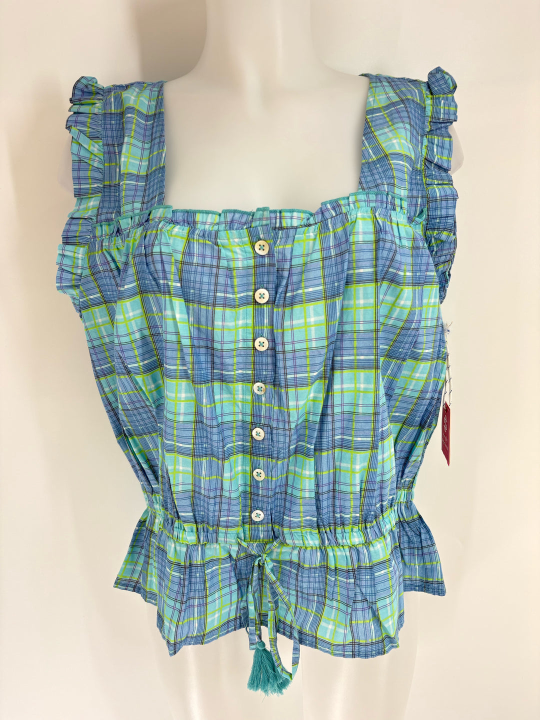 Size L SIMPLY SOUTHERN Blue Shirt