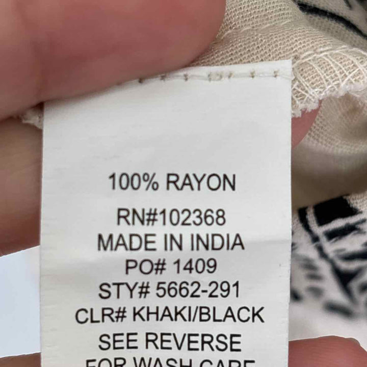 Size XL Tan Shirt