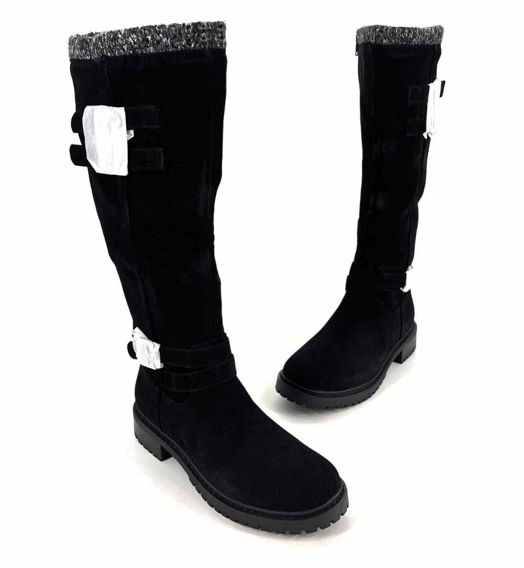Shoe Size 9.5 JUST FAB Black Boots