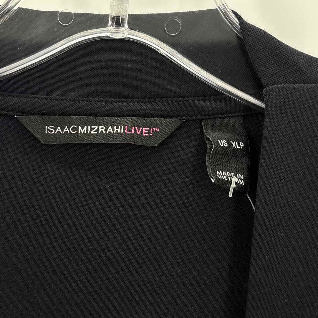 Size XL ISSAC MIZRAHI Black Cardigan