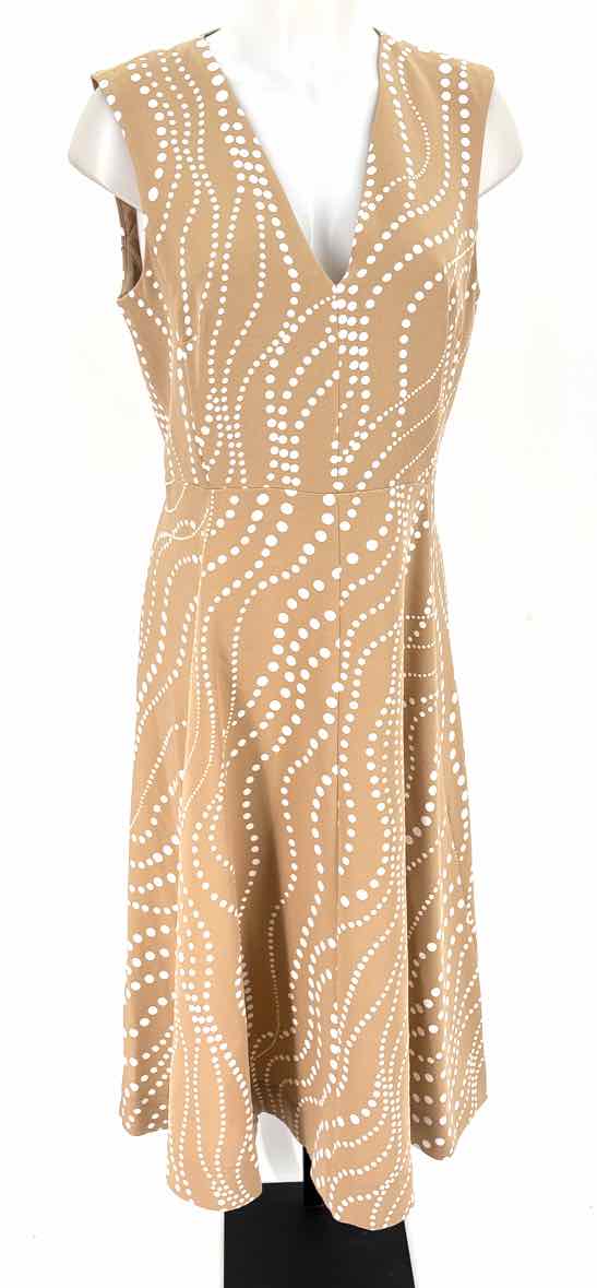 Size 10 TOMMY HILFIGER Tan Dress