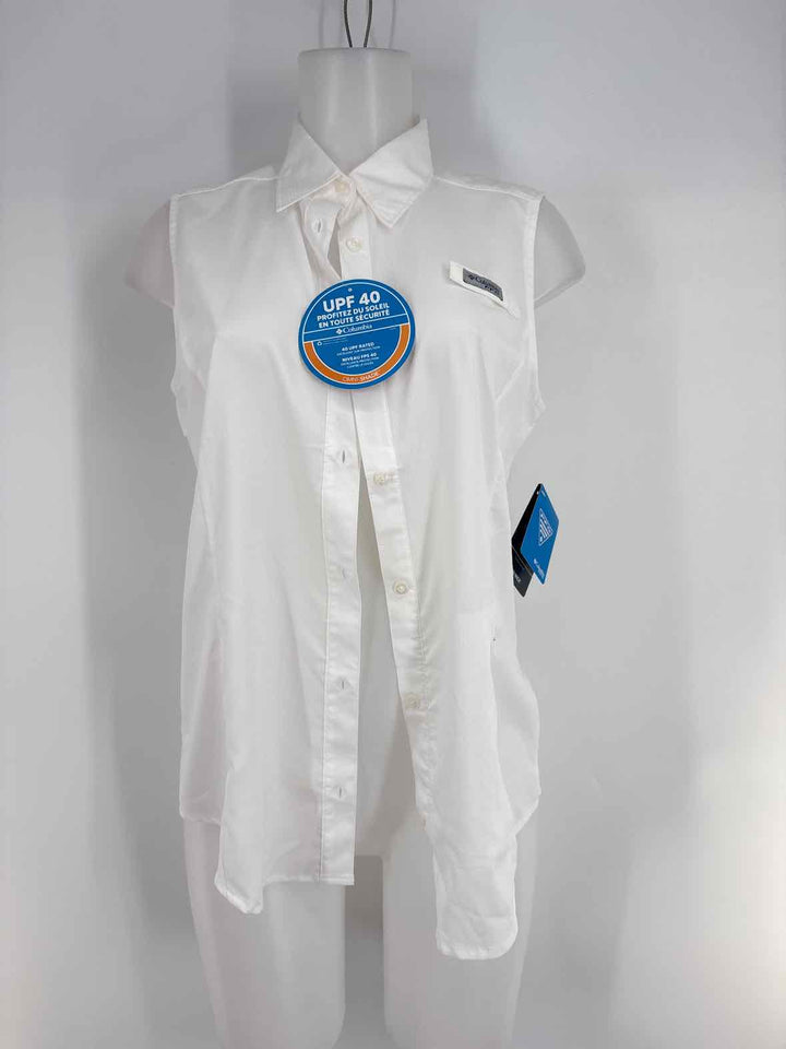 Size M Columbia White Shirt