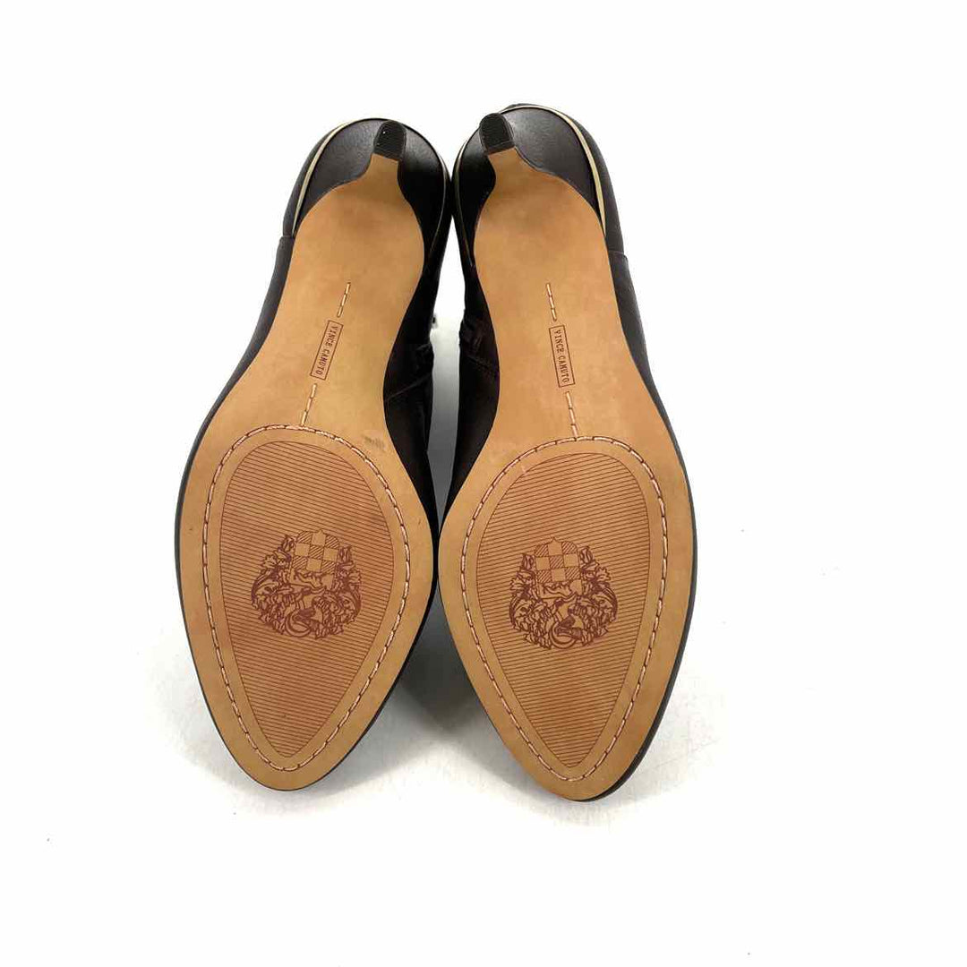 Shoe Size 9 Vince Camuto Brown Leather Boots