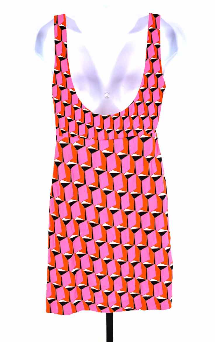Size 00 DIANE VON FURSTENBERG Pink Dress
