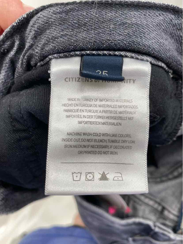 Size 25 CITIZENS OF HUMANITY Black Pants
