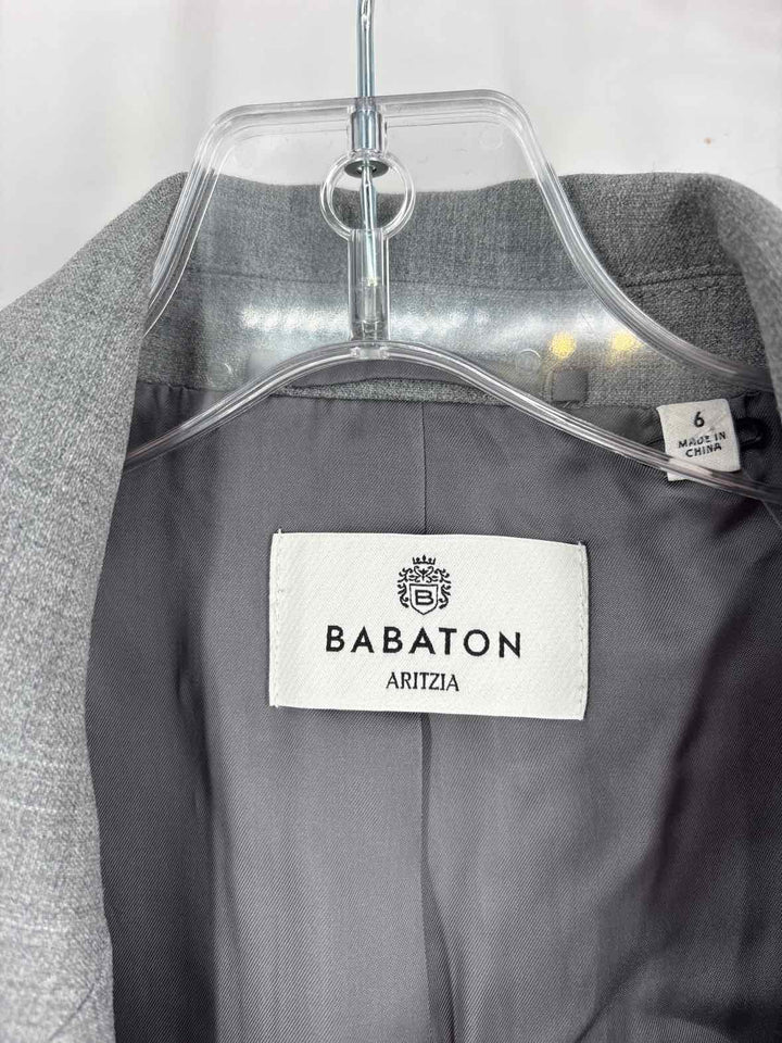 Size 6 Gray Blazer