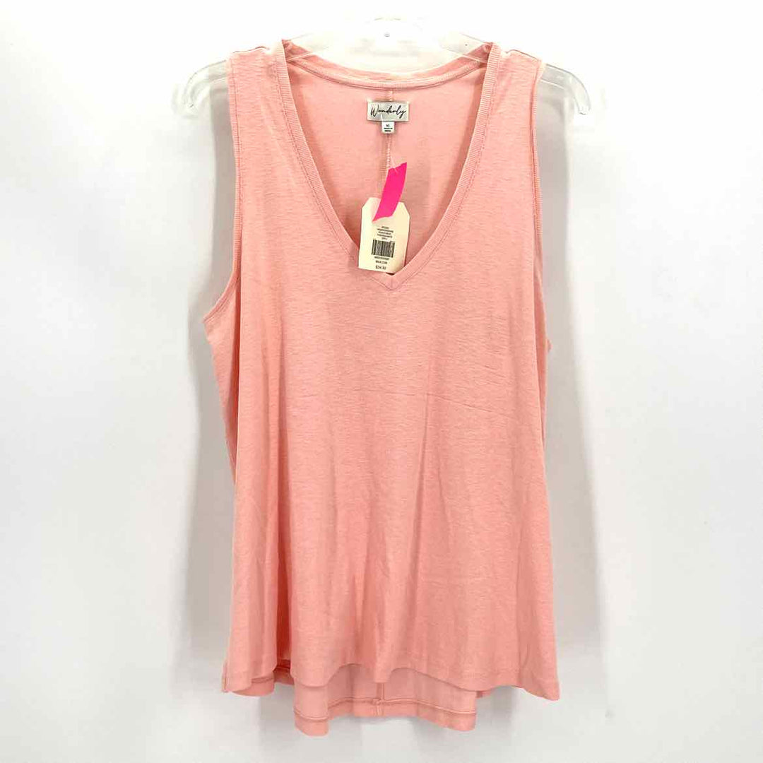 Size XL WONDERLY Orange Shirt