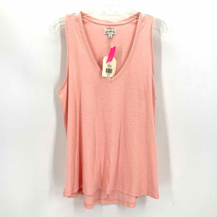 Size XL WONDERLY Orange Shirt
