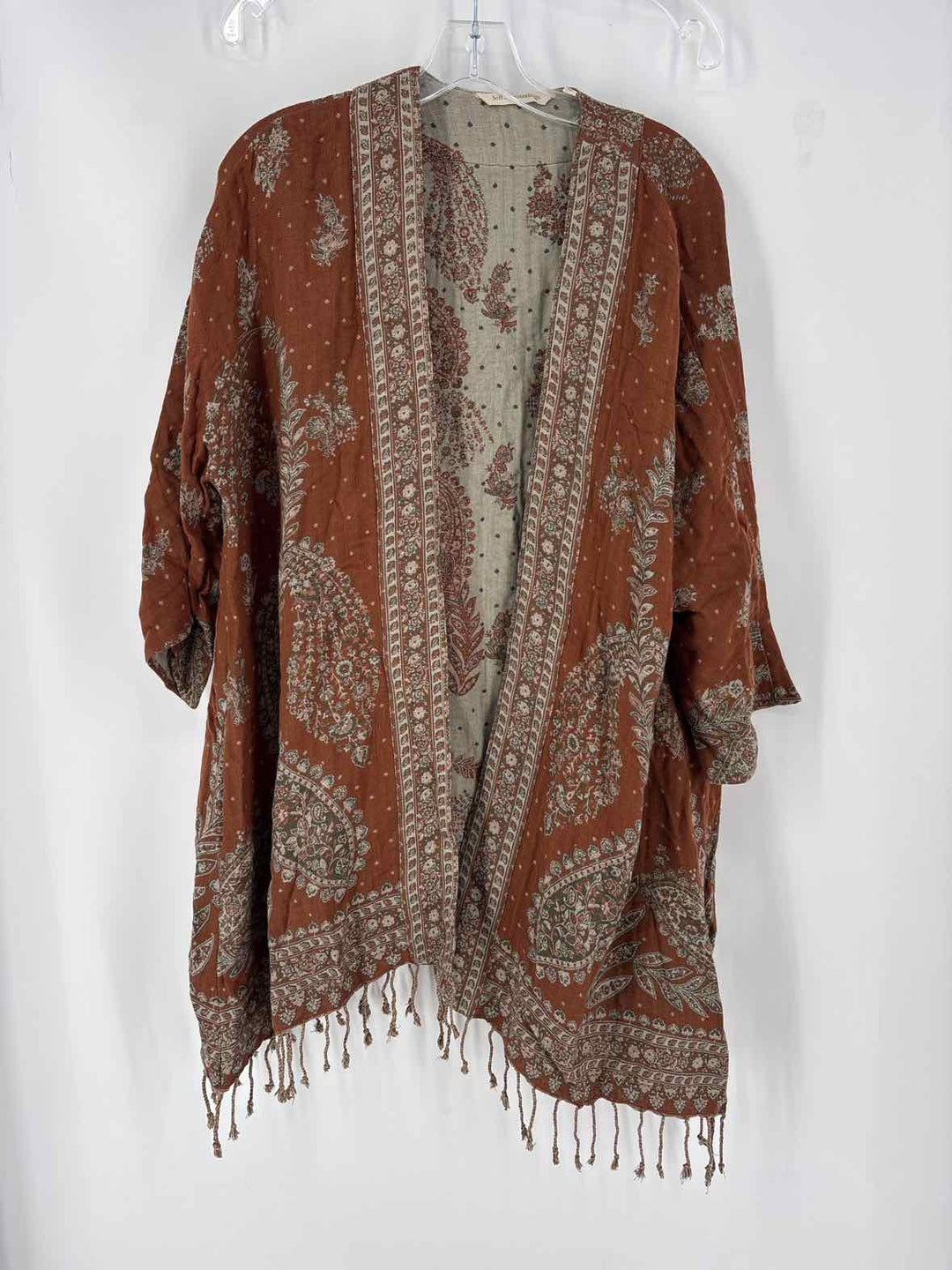 Size L/XL SOFT SURROUNDINGS Brown Cardigan
