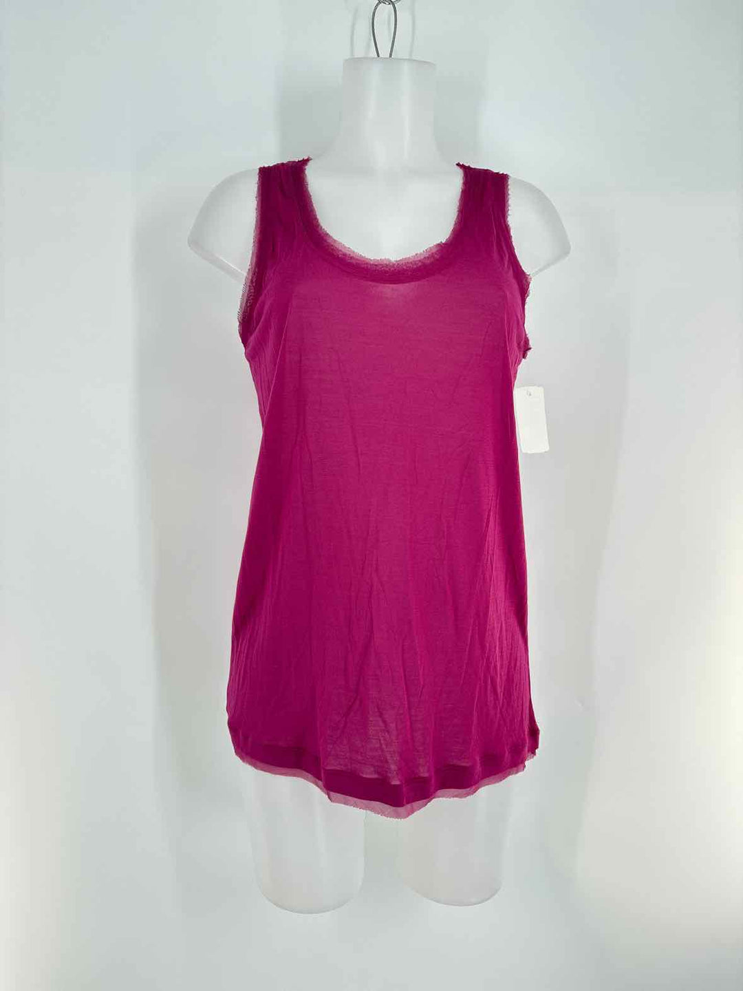 Size M DIANE VON FURSTENBERG Purple Shirt
