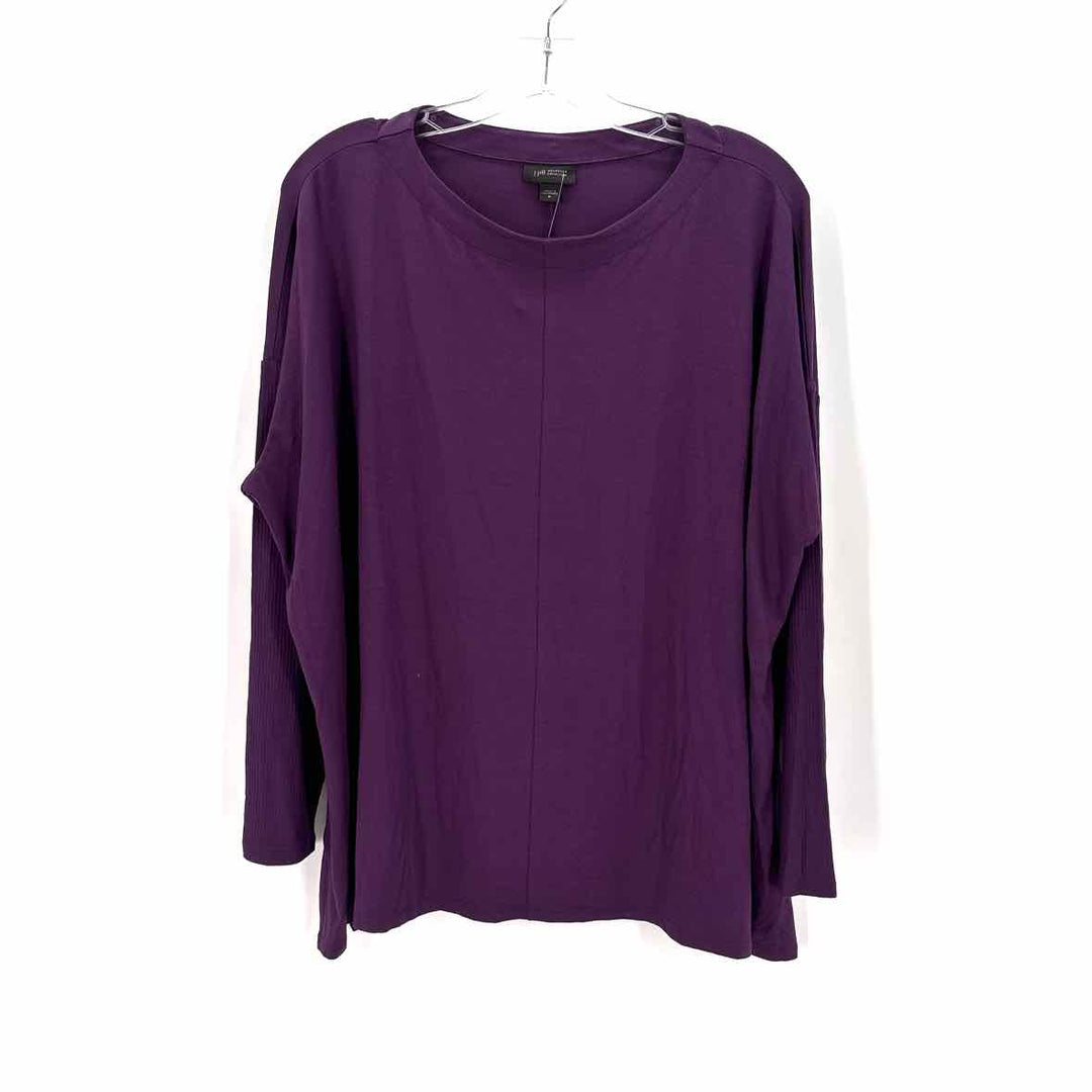 Size M J JILL Purple Shirt