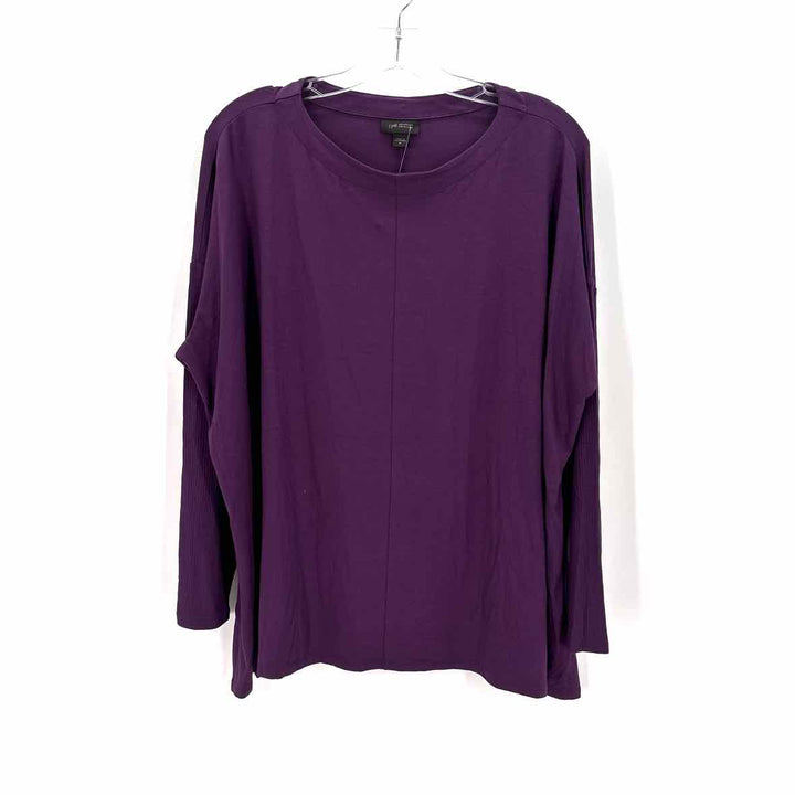 Size M J JILL Purple Shirt