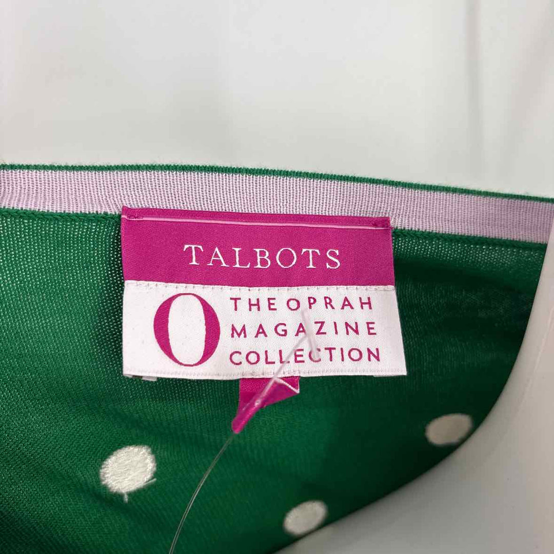 Size L Talbots Green Sweater