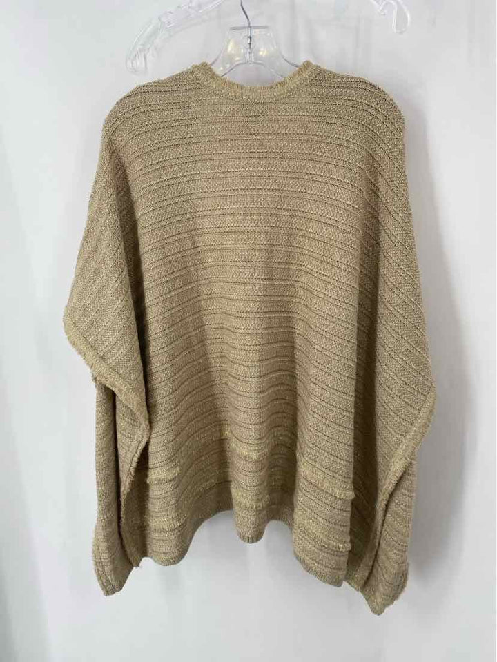 Size S/M Chico's Gold Cardigan