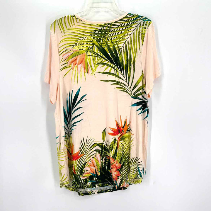 Size 1X JM COLLECTION Peach Shirt