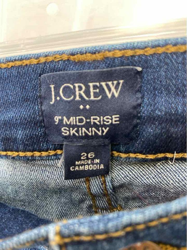 Size 26 J Crew Denim Jeans