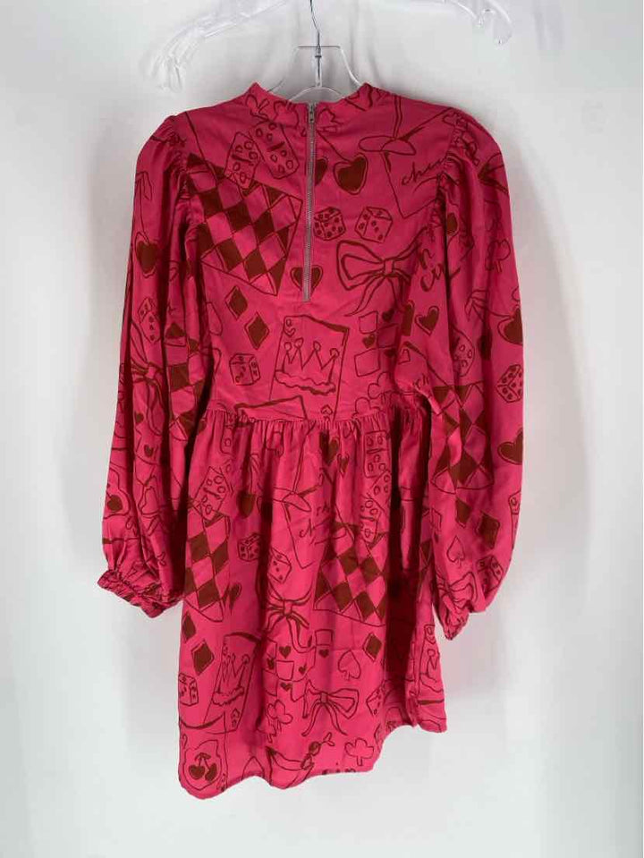 Size XXS CROSBY PINK PRINT Dress