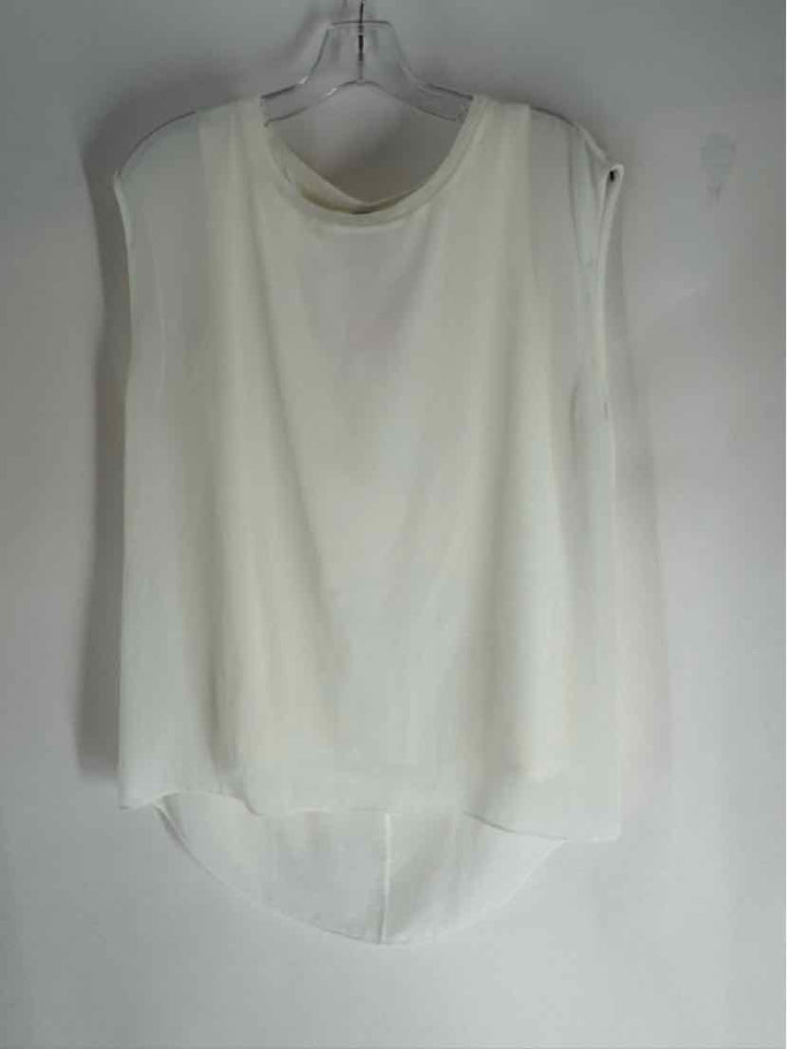 Size M Chico's Ivory Shirt