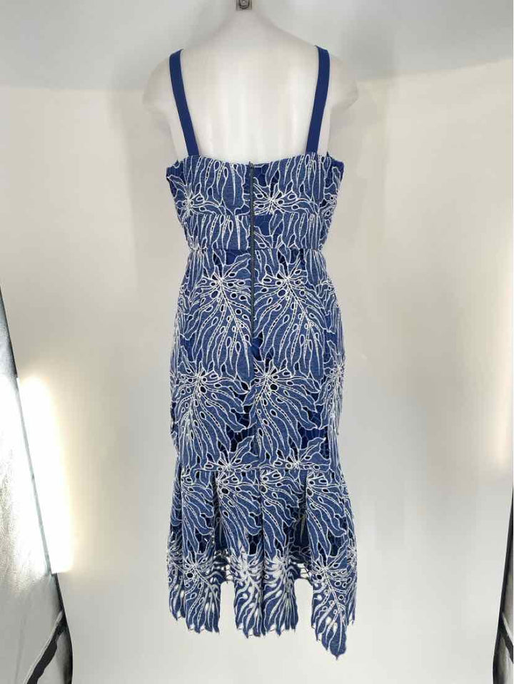 Size 10 ANTONIO MELANI Blue Dress