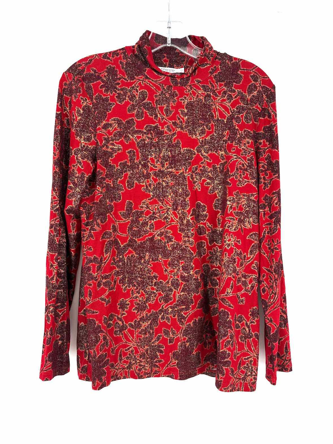 Size M Chico's Red Shirt