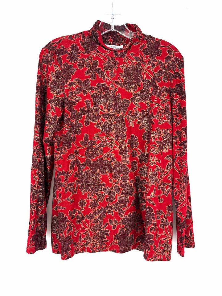 Size M Chico's Red Shirt