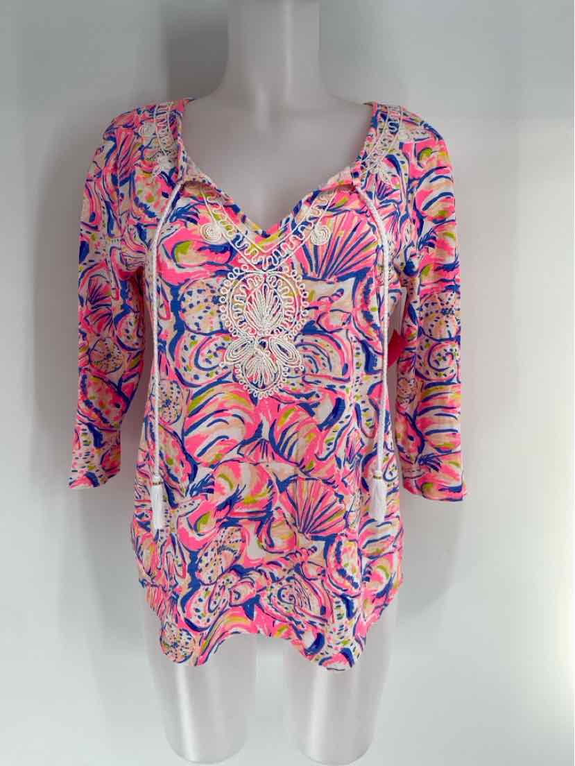 Size M Lilly Pulitzer Pink Shirt