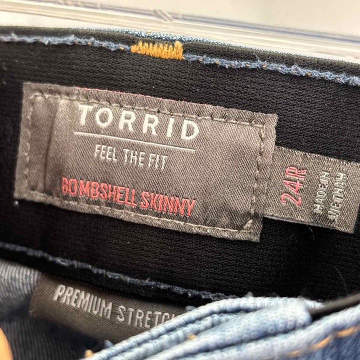 Size 24 Torrid Blue Denim Jeans
