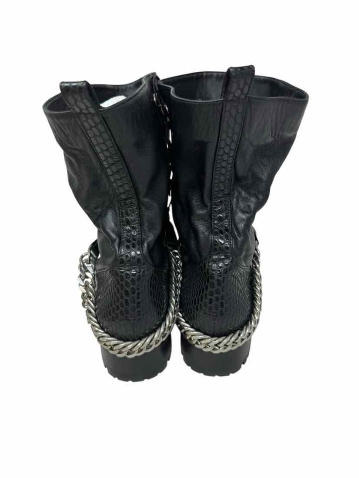 Shoe Size 41 CHRISTIAN LOUBOUTIN Black Leather Luxury - Boots