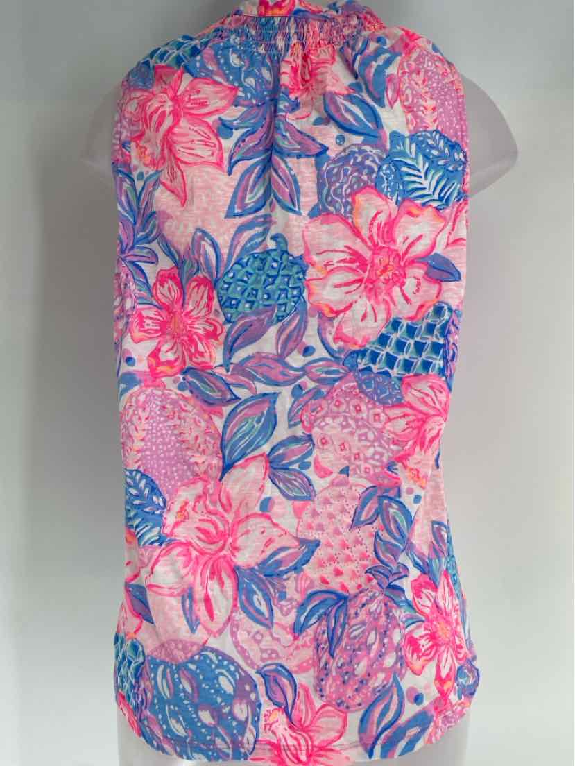 Size L Lilly Pulitzer Multi-Color Shirt