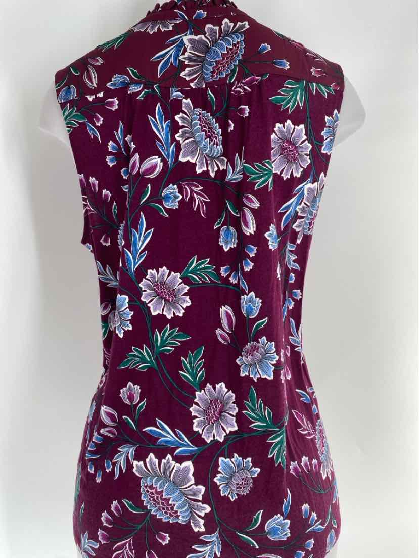 Size M Ann Taylor Purple Shirt