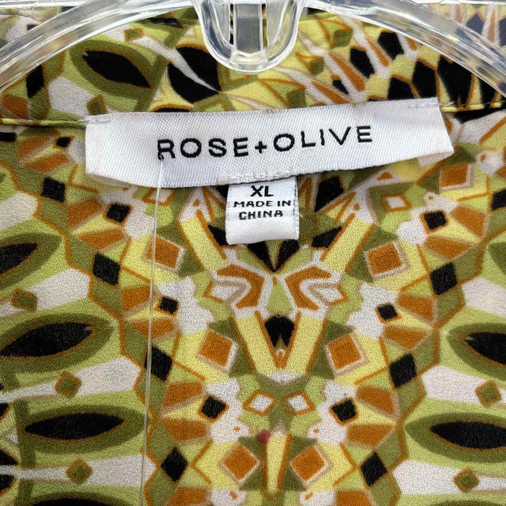 Size XL ROSE + OLIVE Multi-Color Shirt