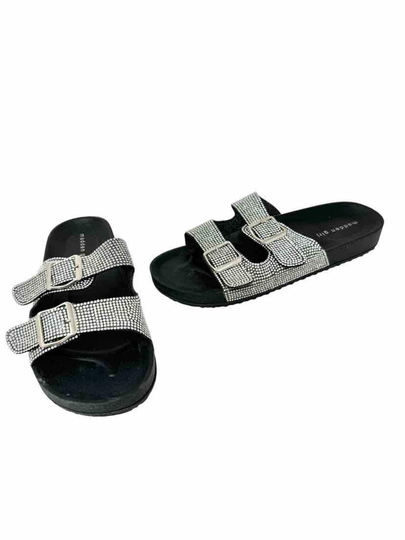 Shoe Size 8.5 MADDEN GIRL Black Sandals