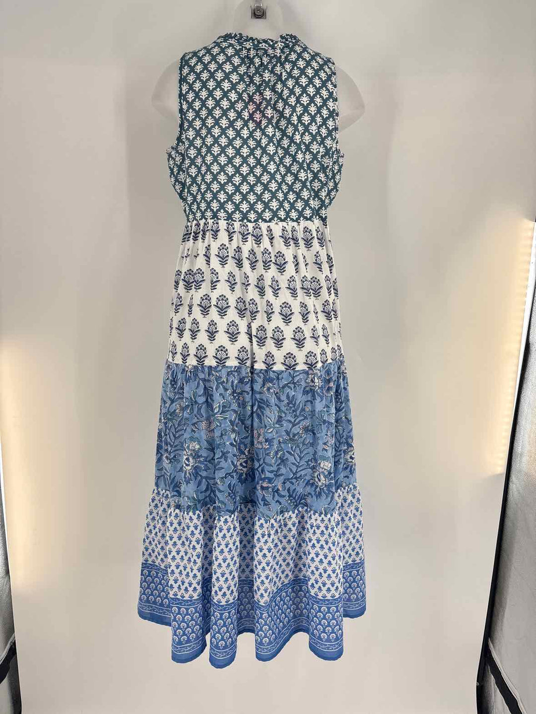 Size S TUCKERNUCK Blue Print Dress