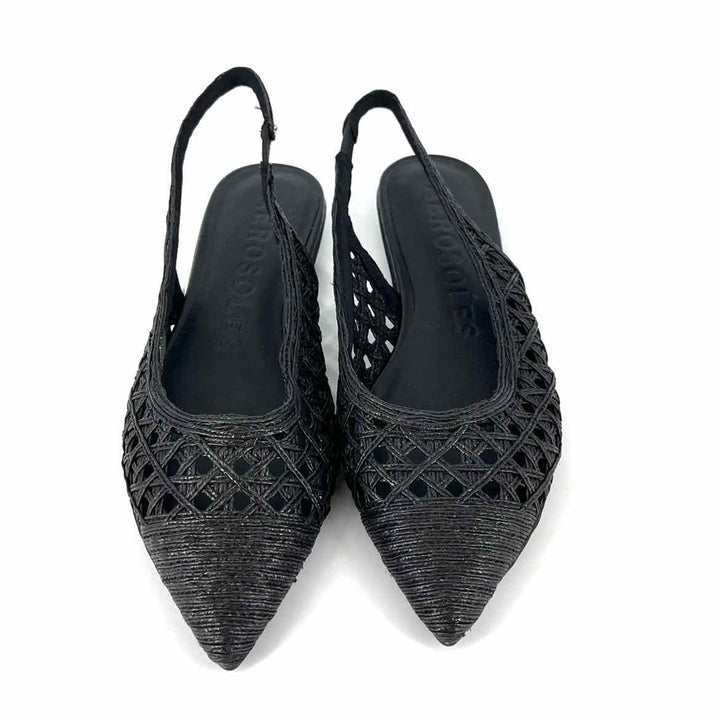 Shoe Size 8.5 Aeropostle Black Flats