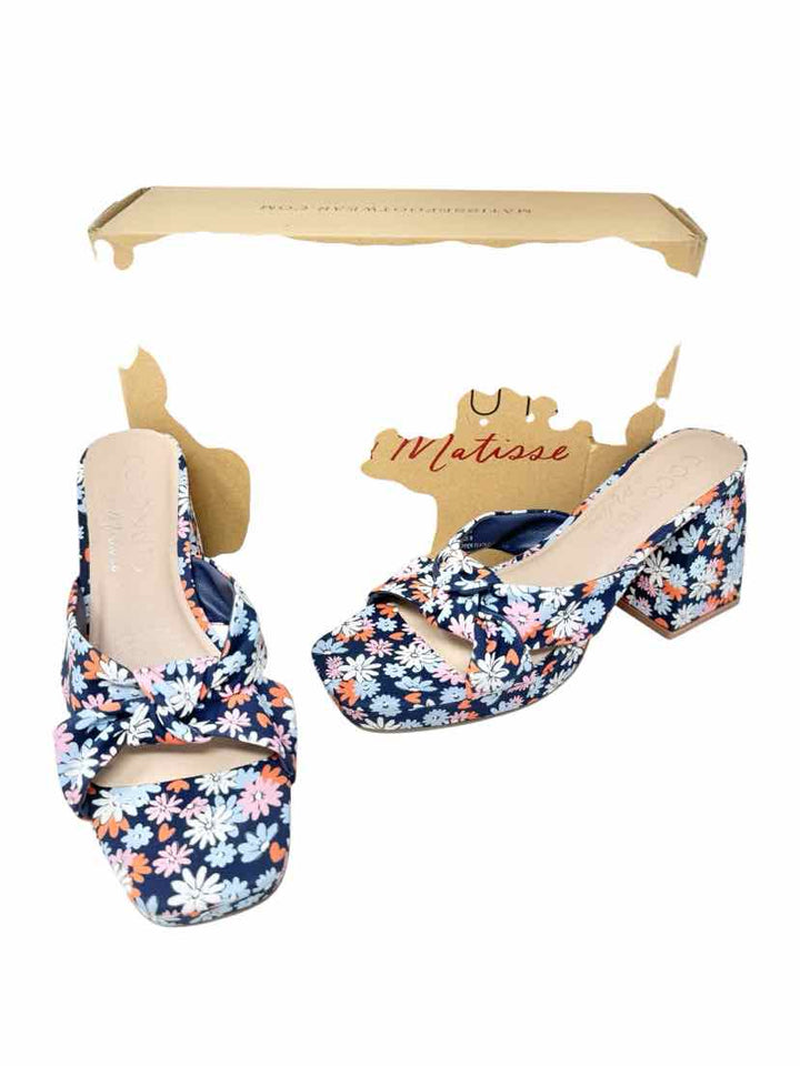 Shoe Size 9 Blue Sandals