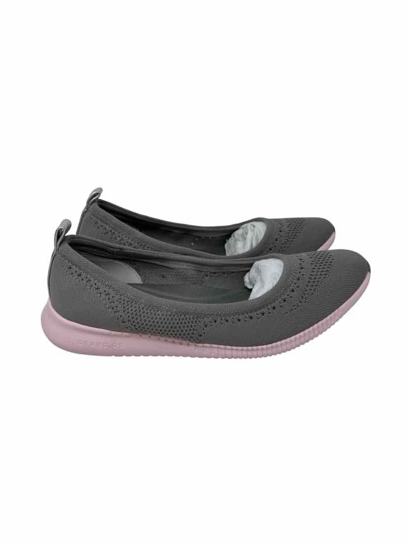 Shoe Size 8 Cole Haan Gray Knit Flats