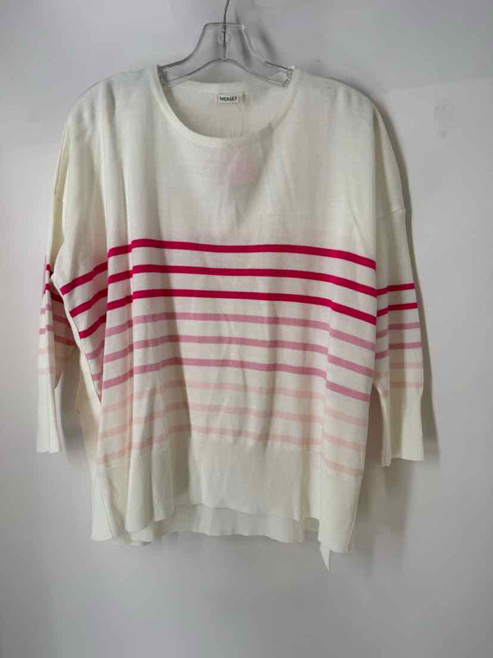 Size One Size MERSEA White Sweater