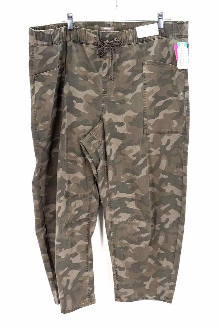 Size 1X Olive Pants
