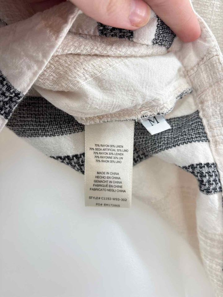 Size M CLOTH & STONE Cream Shirt