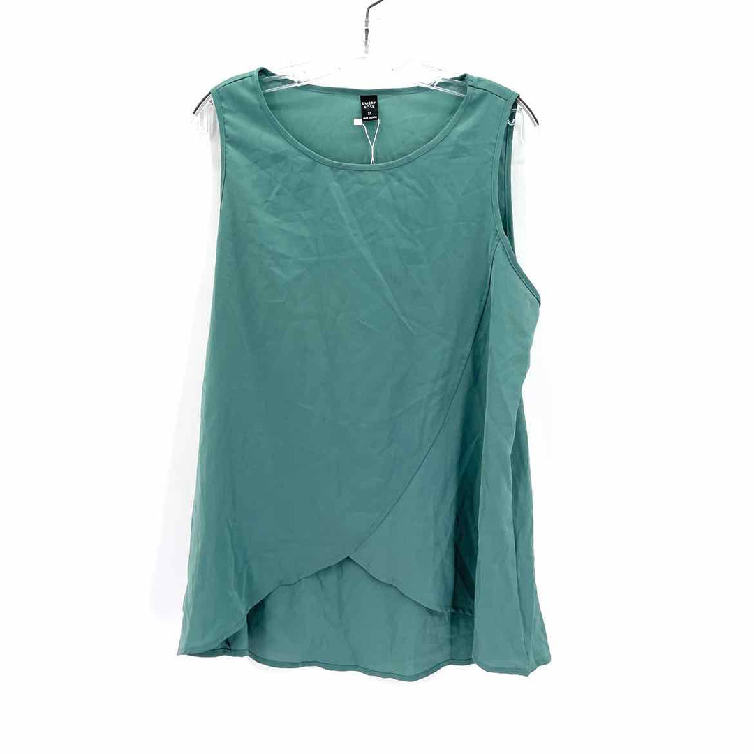 Size XL EMERY ROSE Green Shirt