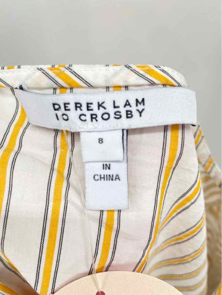 Size 8 DEREK LAM Cream Shirt