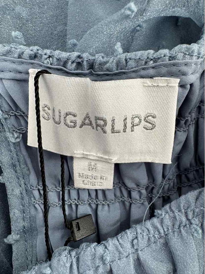 Size M SUGARLIPS Blue Dress