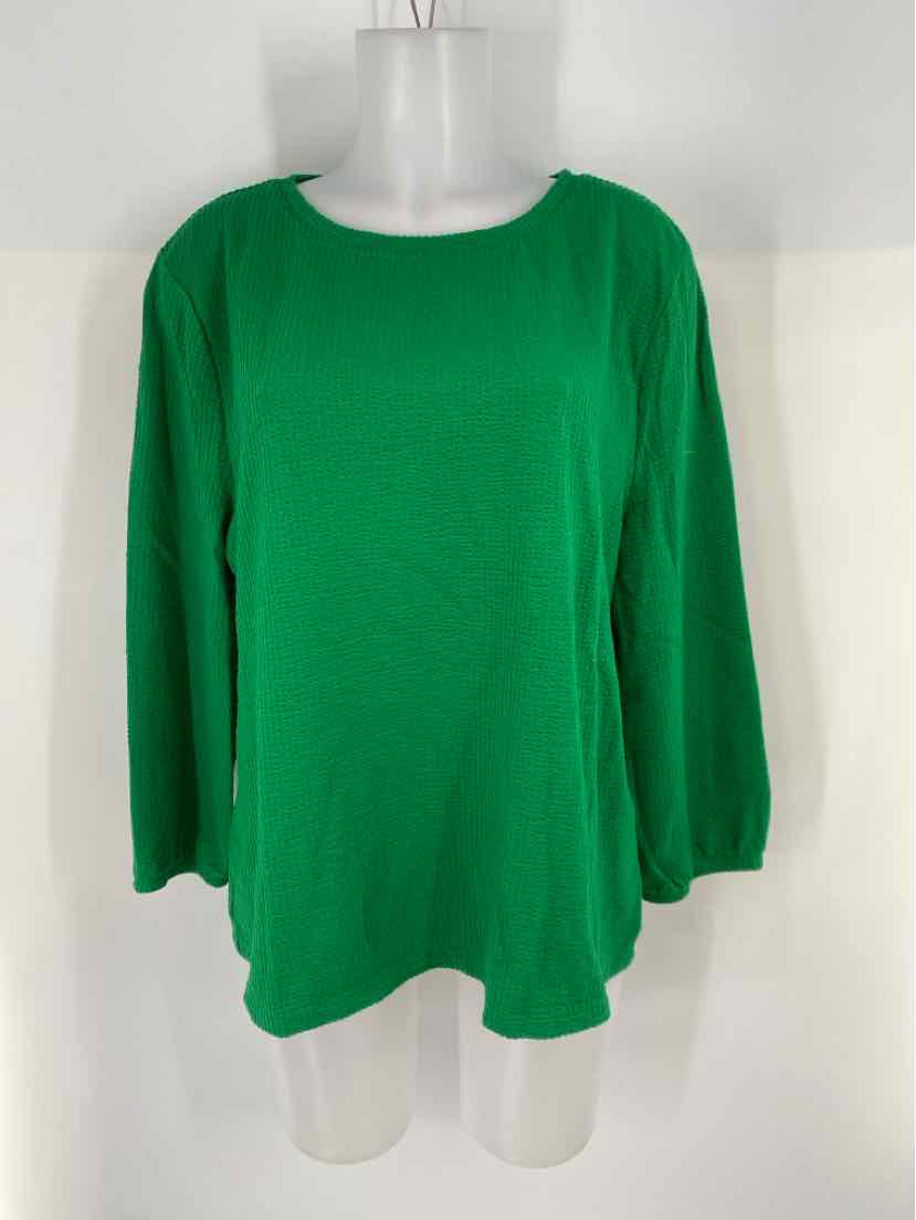 Size XL Talbots Green Shirt