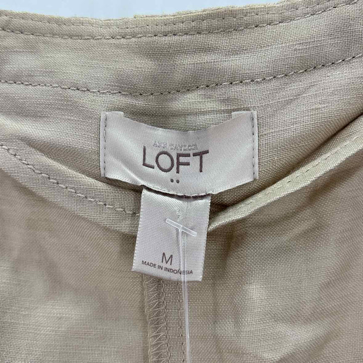 Size M LOFT Tan Jacket
